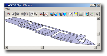 3D view of tweendeck panels positions in SPS